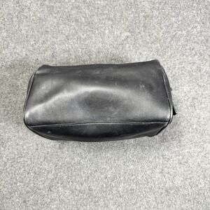 Coach Vintage Black Leather Cosmetic Travel Pouch Bag M05-5408